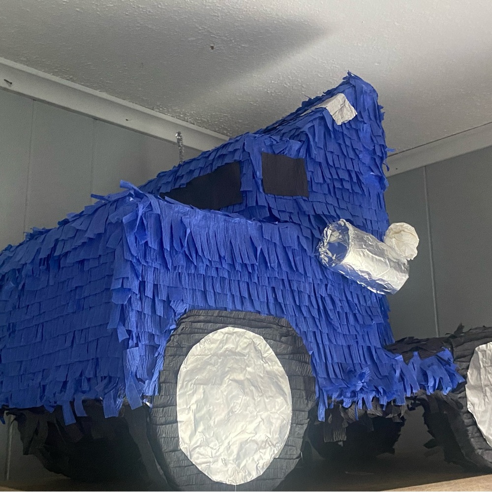 Blue Car Piñata